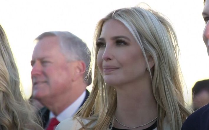 Ivanka Trump płakała, gdy Donald Trump opuszczał Biały Dom