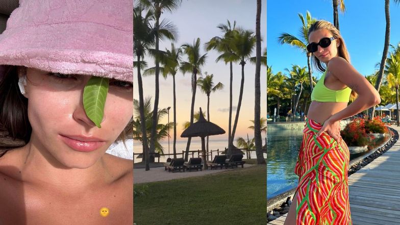 Julia Wieniawa relacjonuje wakacje na Mauritiusie