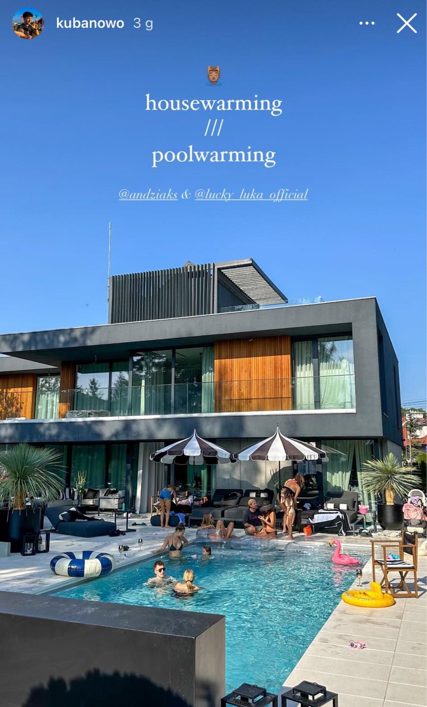 "Poprawiny" parapetówki u Andziaks