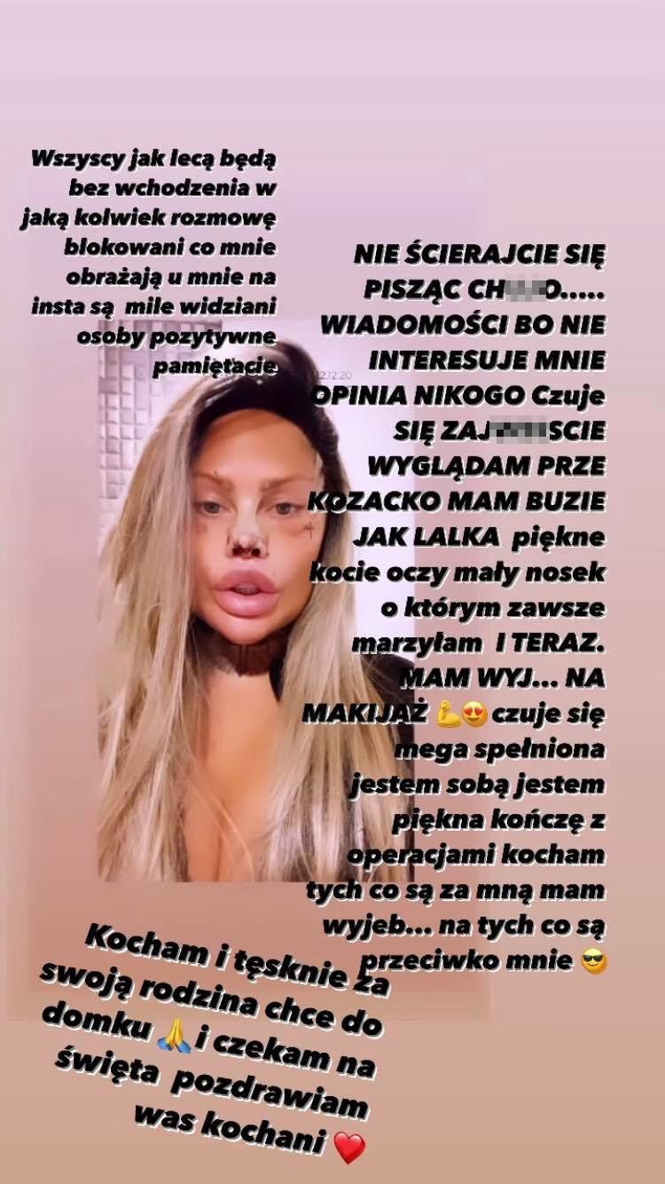 Laluna Unique z "Królowych Życia" odpowiada hejterom