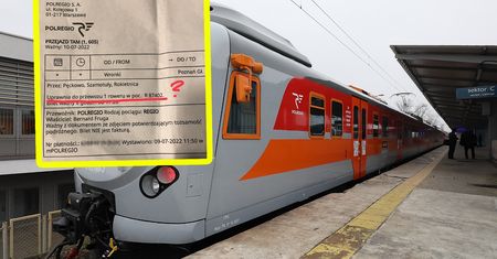 Skandal na peronie. Mimo ważnego biletu, pasażer nie został wpuszczony do pociągu