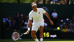 Wimbledon: Roger Federer wygrał i ustanowił kolejny rekord. Marin Cilić także zaczął od zwycięstwa