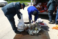 Kilkanaście tysięcy litrów alkoholu trafiło do oczyszczalni ścieków