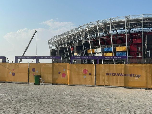 Z parkingu niewiele widać