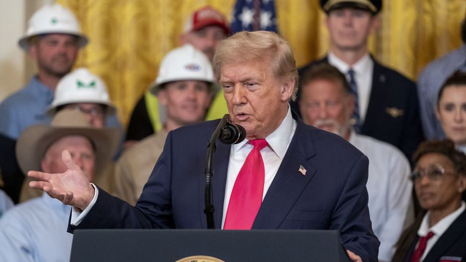 US President Donald Trump speaks during the 'one, big, beautiful event' in the East Room of the White House in Washington, DC, USA, 26 June 2025. EPA/KEN CEDENO / POOL Dostawca: PAP/EPA.