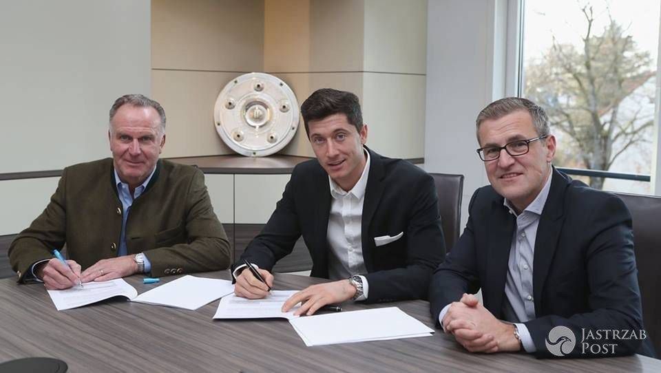 Robert Lewandowski przedłużył kontrakt z Bayernem Monachium