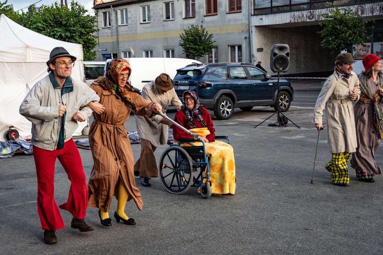 Teatr Ewolucji Cienia zakończenie debaty Polenergii w Wysokiej