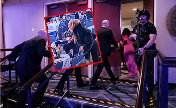 "Chytra baba z Waszyngtonu". Wideo po próbie zamachu hitem sieci