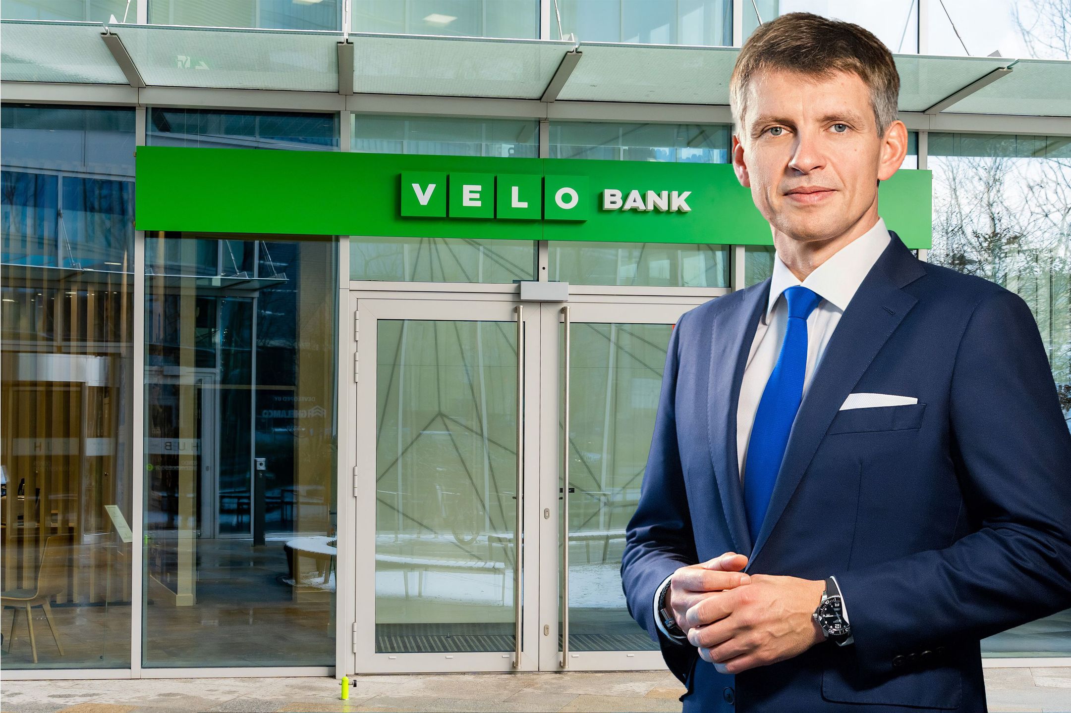 Adam Marciniak, wiceprezes zarządu, p.o. prezesa zarządu VeloBanku