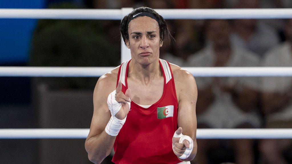 Na zdjęciu: Imane Khelif