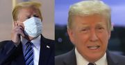 Donald Trump wyszedł ze szpitala, ŚCIĄGNĄŁ MASECZKĘ i ogłosił: "NIE BÓJCIE SIĘ WIRUSA"