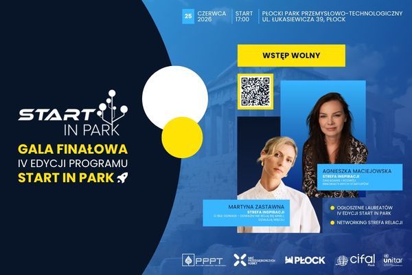 Gala finałowa IV edycji programu Start in Park. PPP-T stanie się centrum innowacji