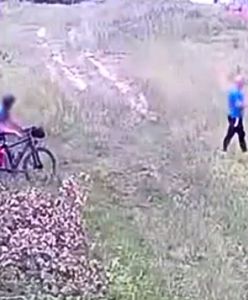 Incydent na granicy z Rosją. Kamery nagrały podejrzanych rowerzystów