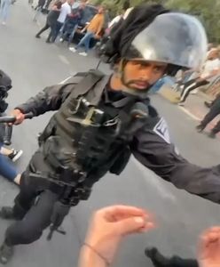 Izraelska policja rozbija demonstrację w Jerozolimie. Protesty po zabiciu reporterki Al Jazeery