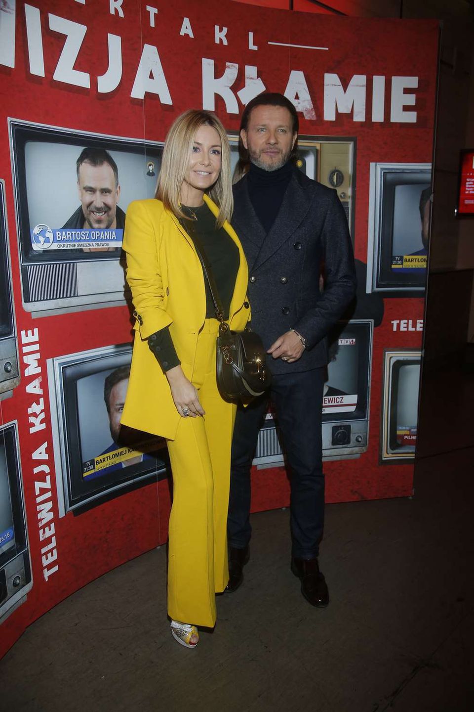Małgorzata Rozenek i Radosław Majdan - spektakl "Telewizja kłamie"