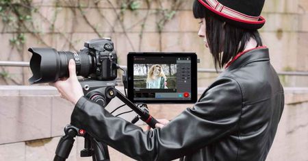 iPad gigantycznym ekranem aparatu dzięki Manfrotto Digital Director