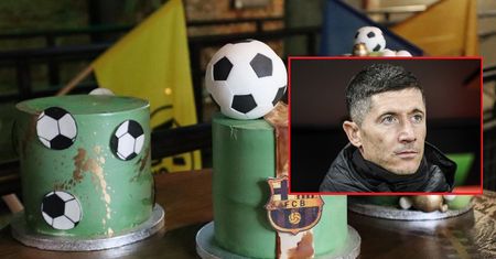 Robert Lewandowski sprzedaje torty. Cena jest zawrotna