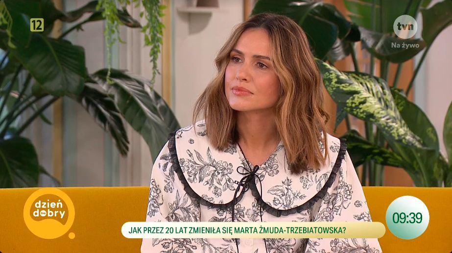 Marta Żmuda Trzebiatowska w "Dzień Dobry TVN"