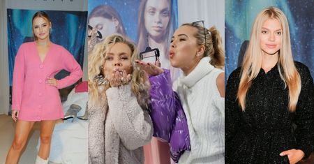 Znane panie bawią się wśród sztucznych zasp na imprezie sieciówki: Sandra Kubicka, Anna Skura, Karolina Pisarek (ZDJĘCIA)