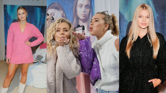 Znane panie bawią się wśród sztucznych zasp na imprezie sieciówki: Sandra Kubicka, Anna Skura, Karolina Pisarek (ZDJĘCIA)