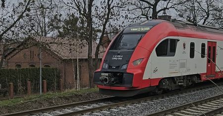 Ostróda: Od dziś, po wymianie torów, pociągi poruszają się po dwóch torach