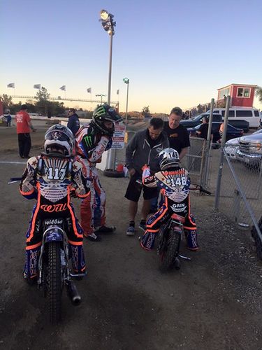 Na torze zaprezentowali się także synowie Grega Hancocka