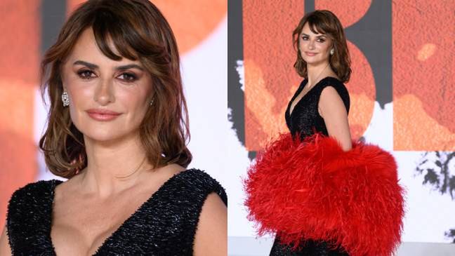 Wytworna Penélope Cruz błyszczy na ściance