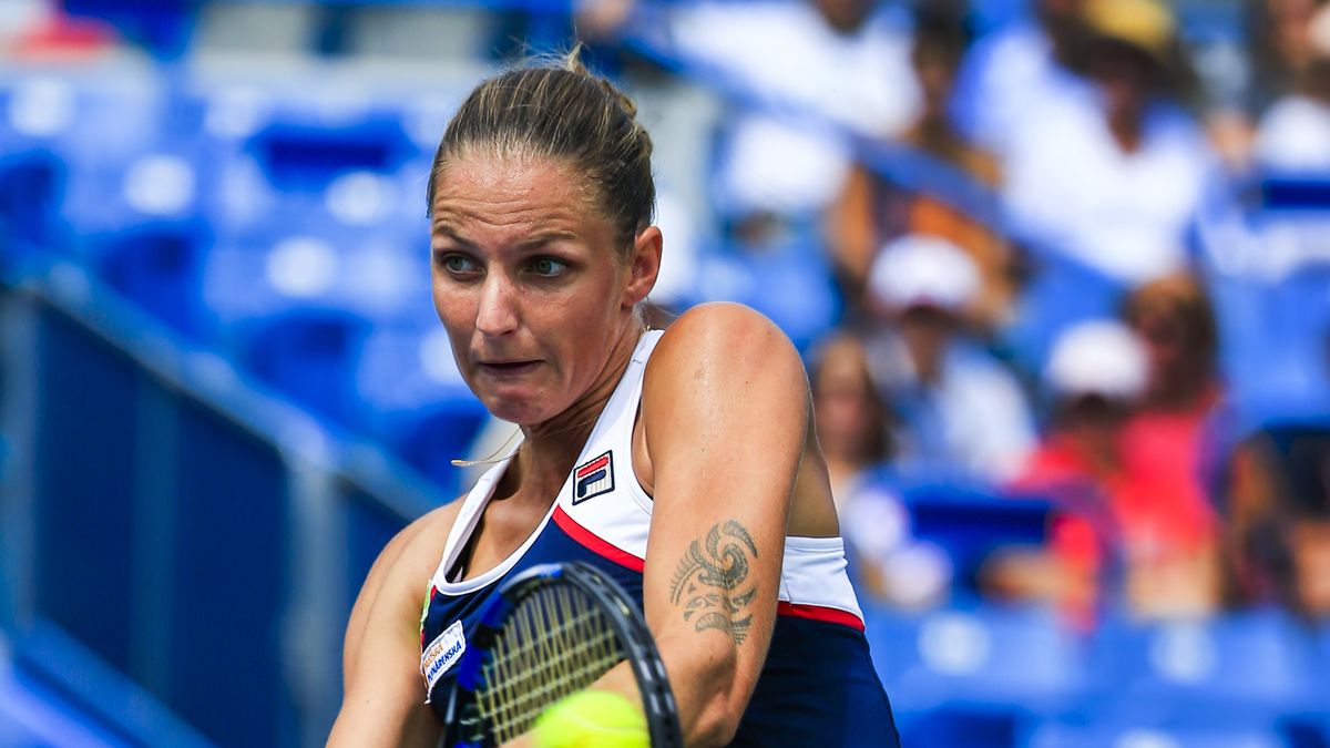 PAP/EPA / TANNEN MAURY / Na zdjęciu: Karolina Pliskova