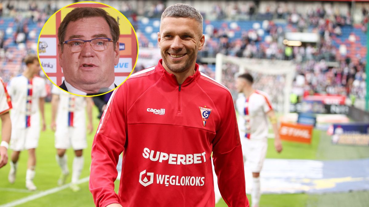 PAP / Jarek Praszkiewicz / Leszek Szymański / Na zdjęciu: Lukas Podolski, w kółku Jan Urban.