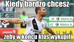 Nikolić strzelał, Pazdan bronił, awans jest. Memy po zwycięstwie Legii w LM