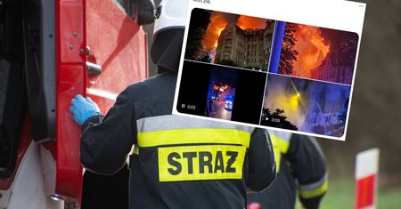 Wielki pożar w Poznaniu. Ranni strażacy. Tragiczny finał poszukiwań