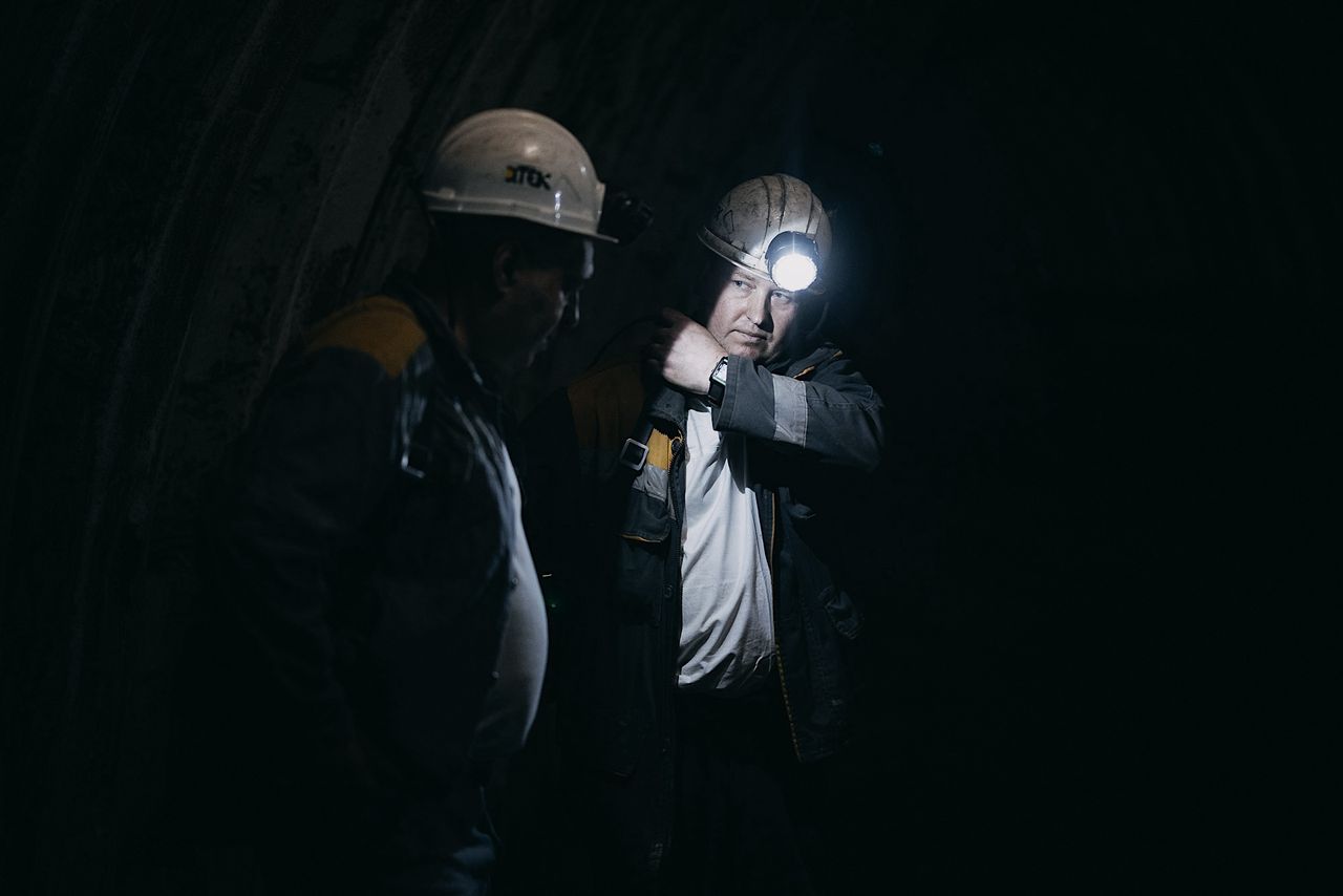 In the beginning, the miners had a hard time accepting the presence of women underground.