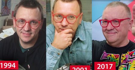 Tak przez 27 lat WOŚP zmieniał się Jurek Owsiak!