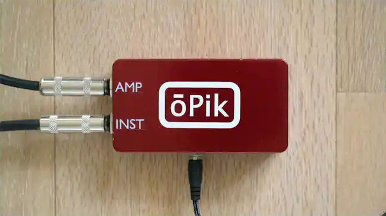 Rewolucyjny przetwornik gitarowy ōPik. Zamiast prądu optyczne przetwarzanie drgań strun 3