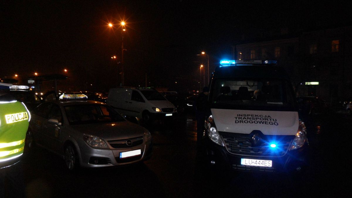 Kontrola taksówek TAXI w Lublinie
