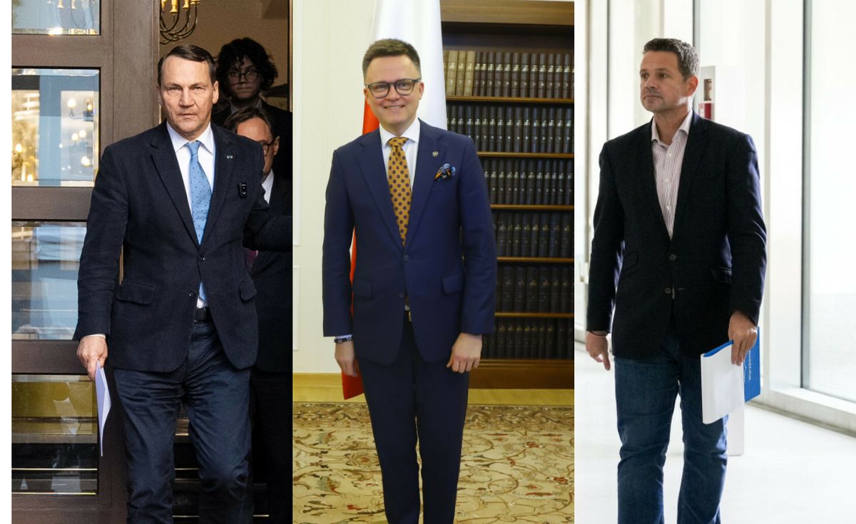 ranking zaufania do polityków, sondaż ibris, radosław sikorski, szymon hołownia, Rafał Trzaskowski, wybory prezydenckie 2025, do Najnowszy ranking zaufania do polityków. Kilka efektownych powrotów