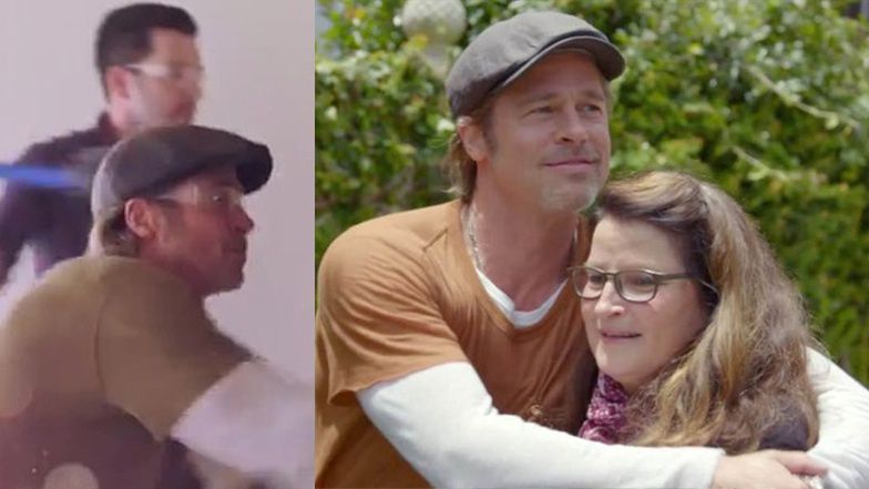 Brad Pitt niczym Katarzyna Dowbor pomógł wyremontować garaż zaprzyjaźnionej makijażystki. "Kiedy nie buduję, nie żyję"