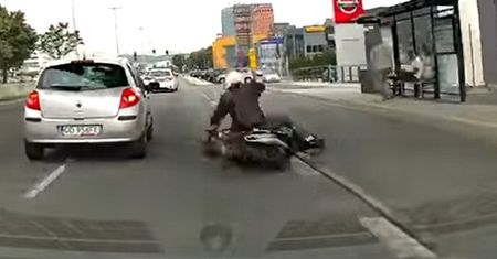 Gdańsk. Wszystko stało się w sekundy. Nagranie mrozi krew w żyłach