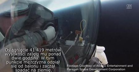 Menedżer z Google ustanowił rekord lotu w okolice kosmosu