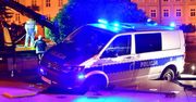 Radiowóz wpadł do fontanny. Mandatem ukarany został... policjant