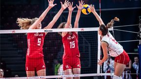 Niezły pierwszy set i... tyle. Koniec marzeń polskich siatkarek