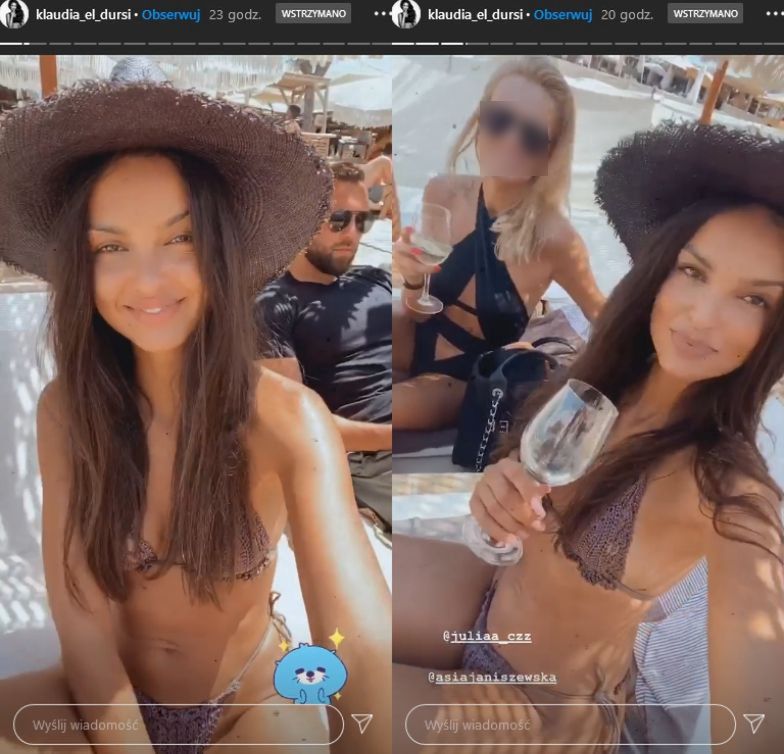 Klaudia El Dursi imprezuje z byłym narzeczonym Sandry Kubickiej
