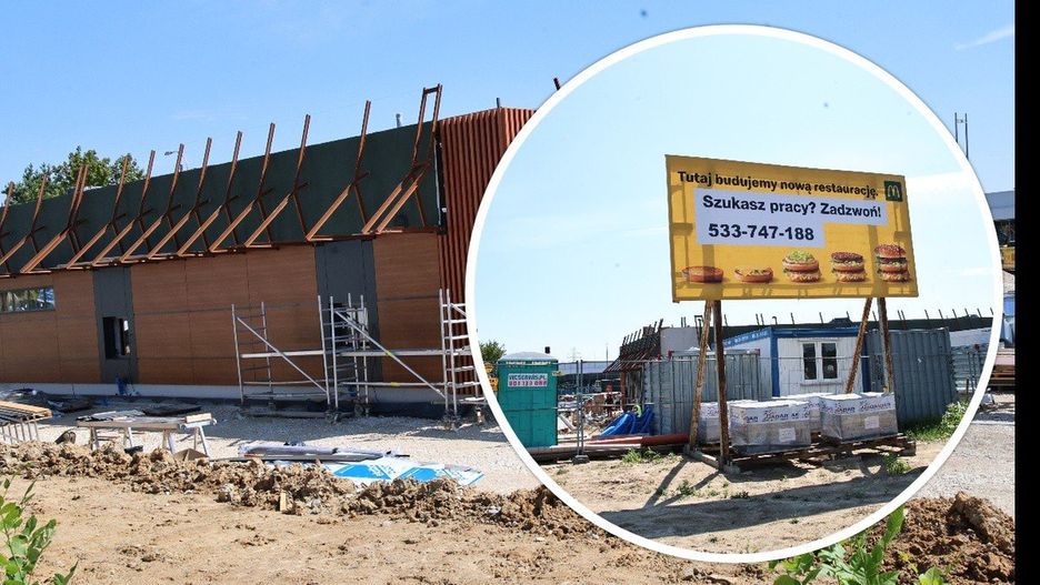 Wielki park handlowy przy ulicy Ściegiennego w Kielcach. Budowy McDonald’s, Lidla i Leroy Merlin na ukończeniu. Pracownicy poszukiwani.