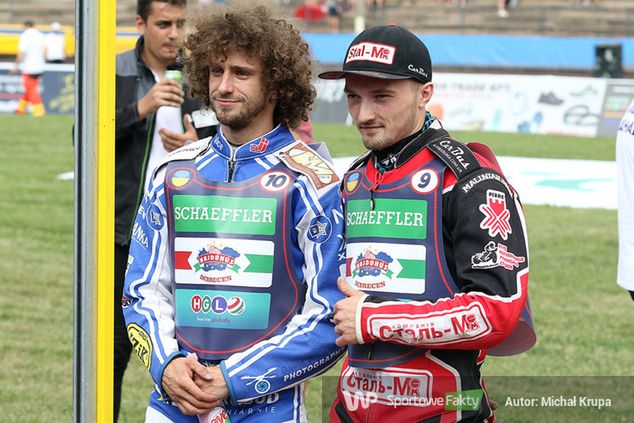 Witalij Łysak (z lewej) w towarzystwie Marko Lewiszyna