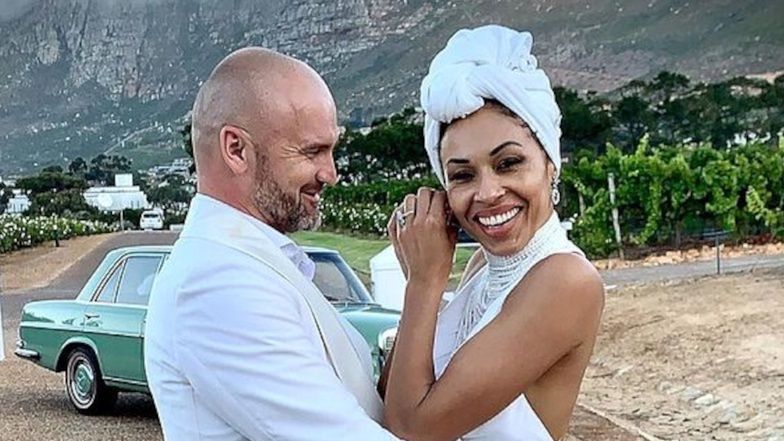 Tak wyglądał pierwszy ślub Omeny Mensah i Rafała Brzoski