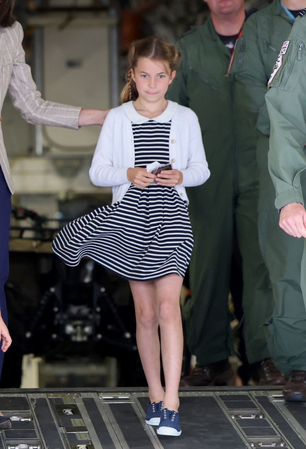 Książę William i księżna Kate z dziećmi na pokazach lotniczych