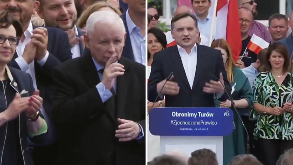 Jarosław Kaczyński i Zbigniew Ziobro