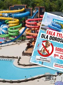 "Fala tylko dla dorosłych"? Aquapark wywołał falę, ale oburzenia