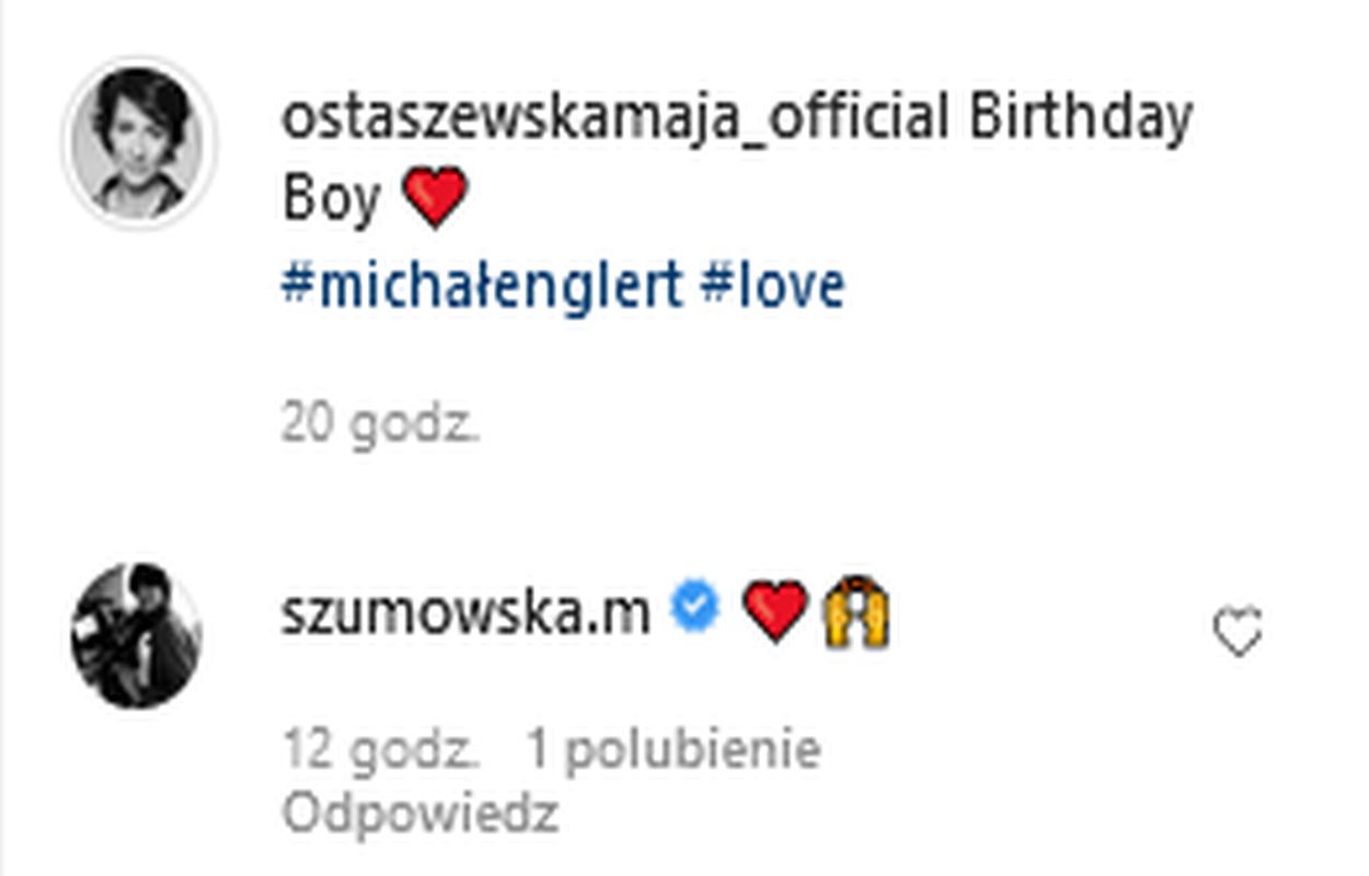 Małgorzata Szumowska reaguje na wpis Mai Ostaszewskiej poświęcony Michałowi Englertowi