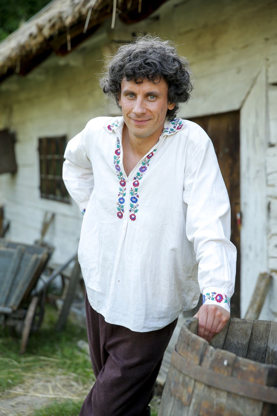 Adam Bobik - odtwórca roli Pawlaka w "Sami swoi. Początek"